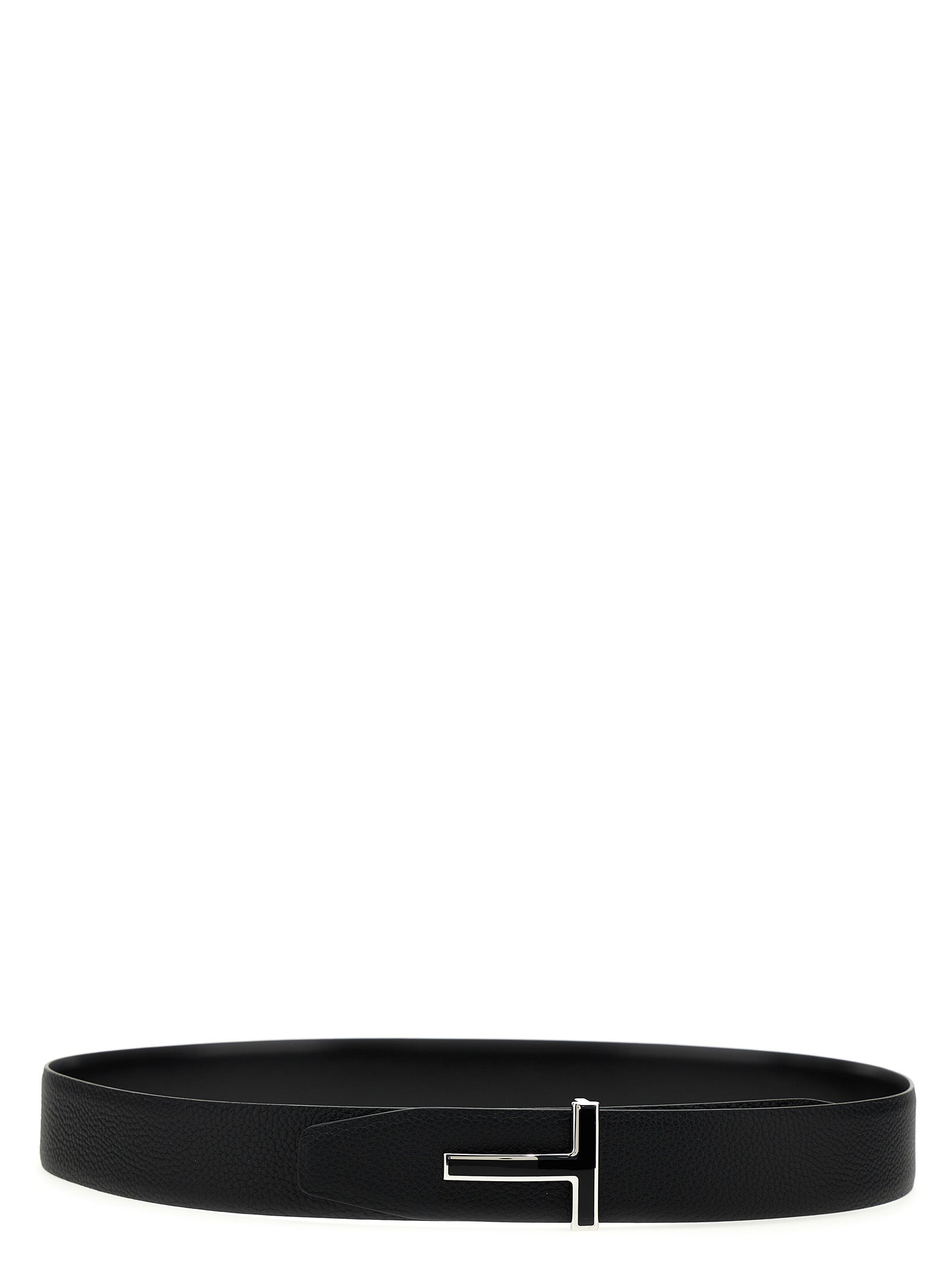Tom Ford Logo Leather Belt