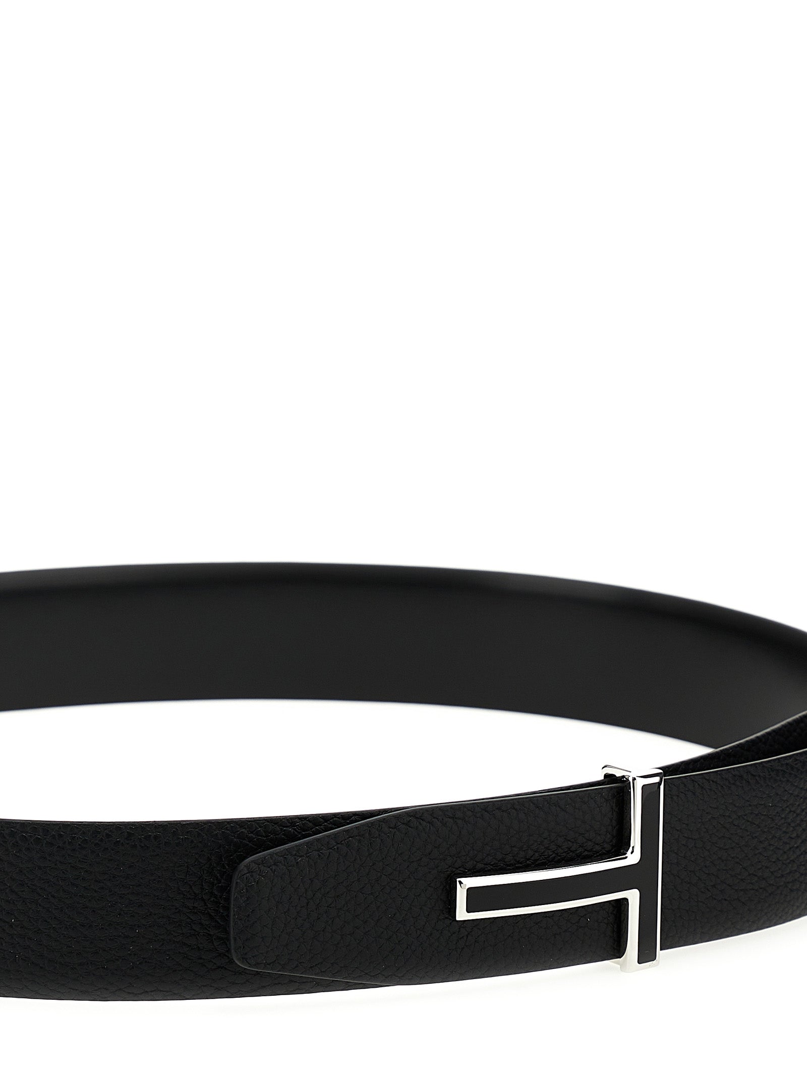 Tom Ford Logo Leather Belt