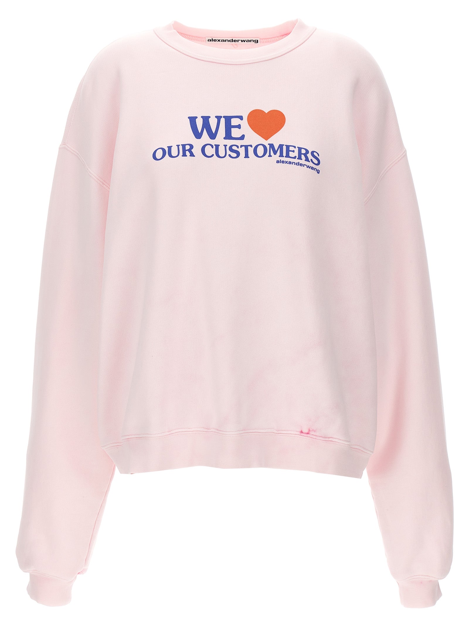 Alexander Wang We Love Our Customers Sweatshirt