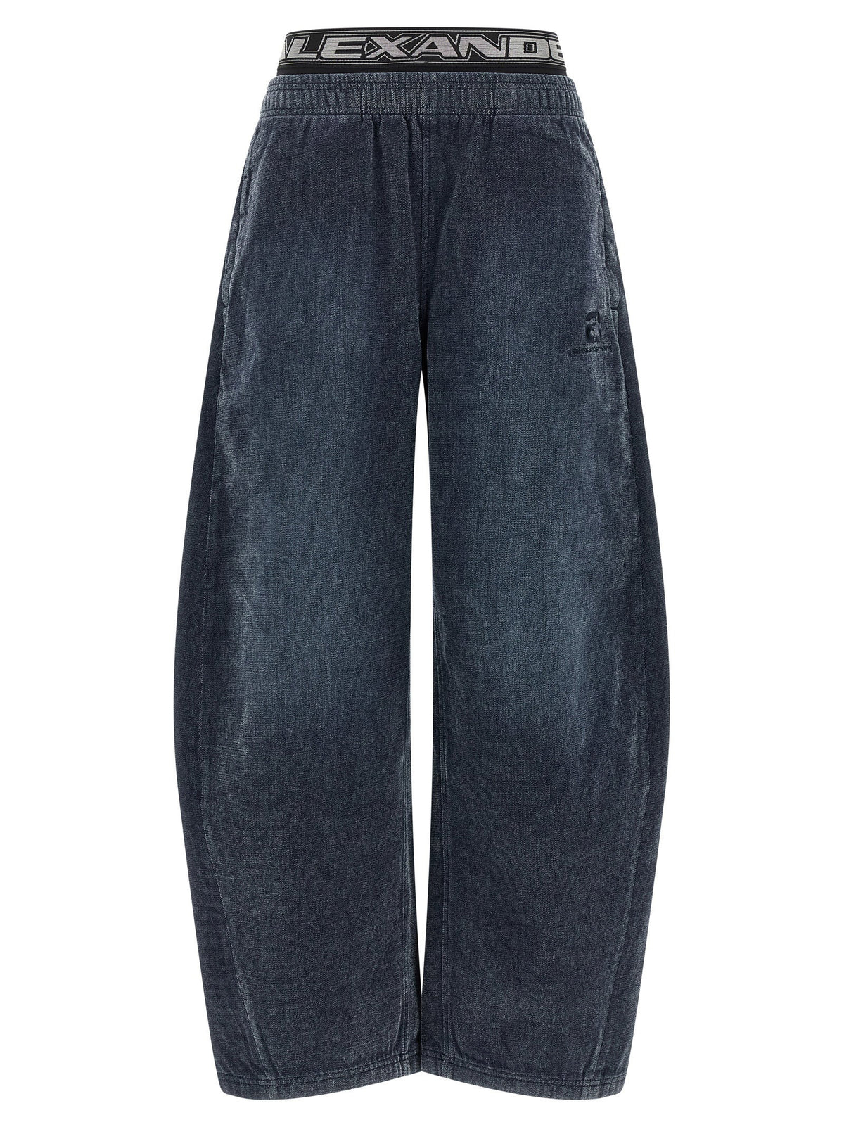 Alexander Wang Denim Pants With Elastic Waistband