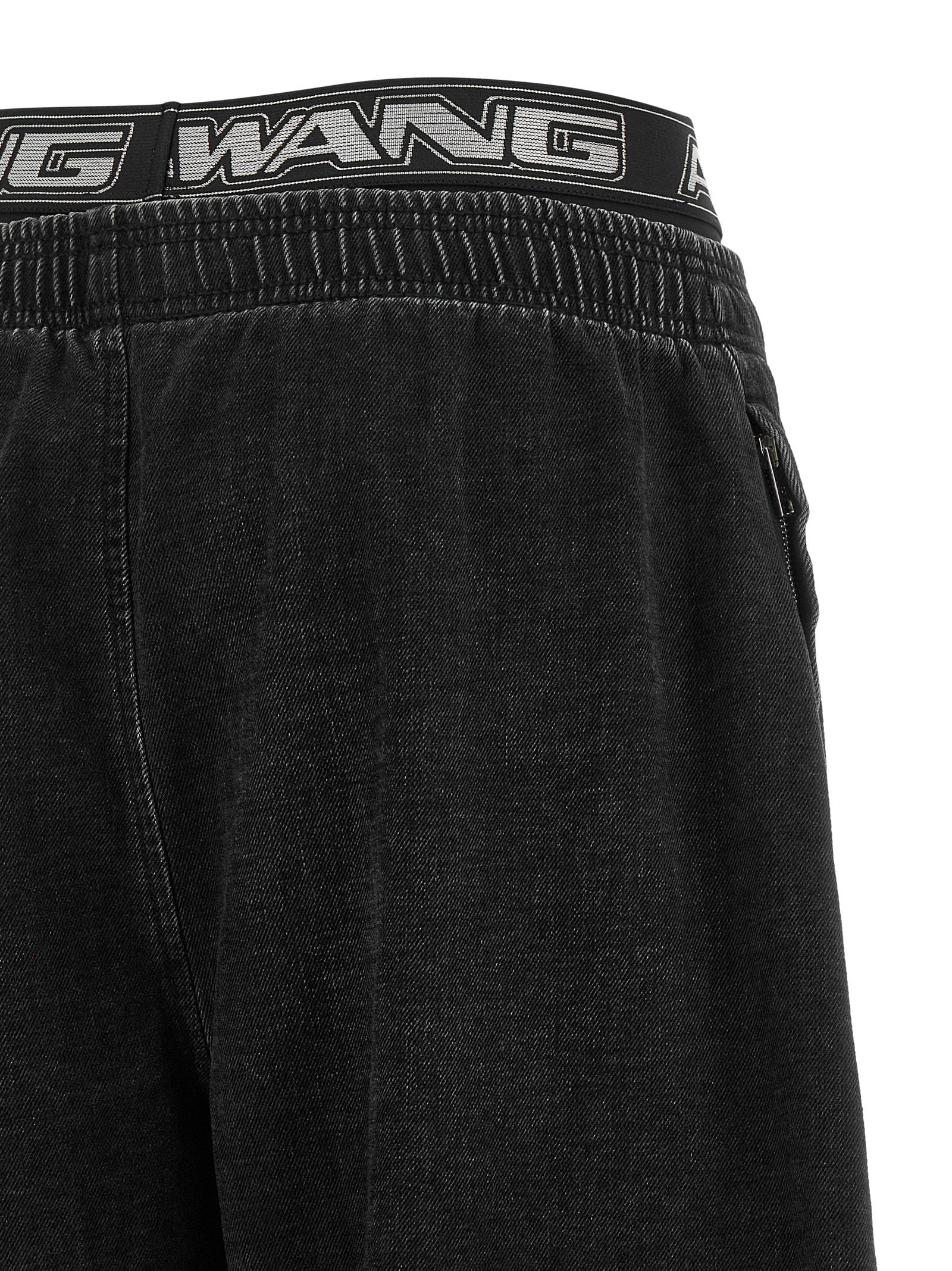 Alexander Wang Denim Pants With Elastic
