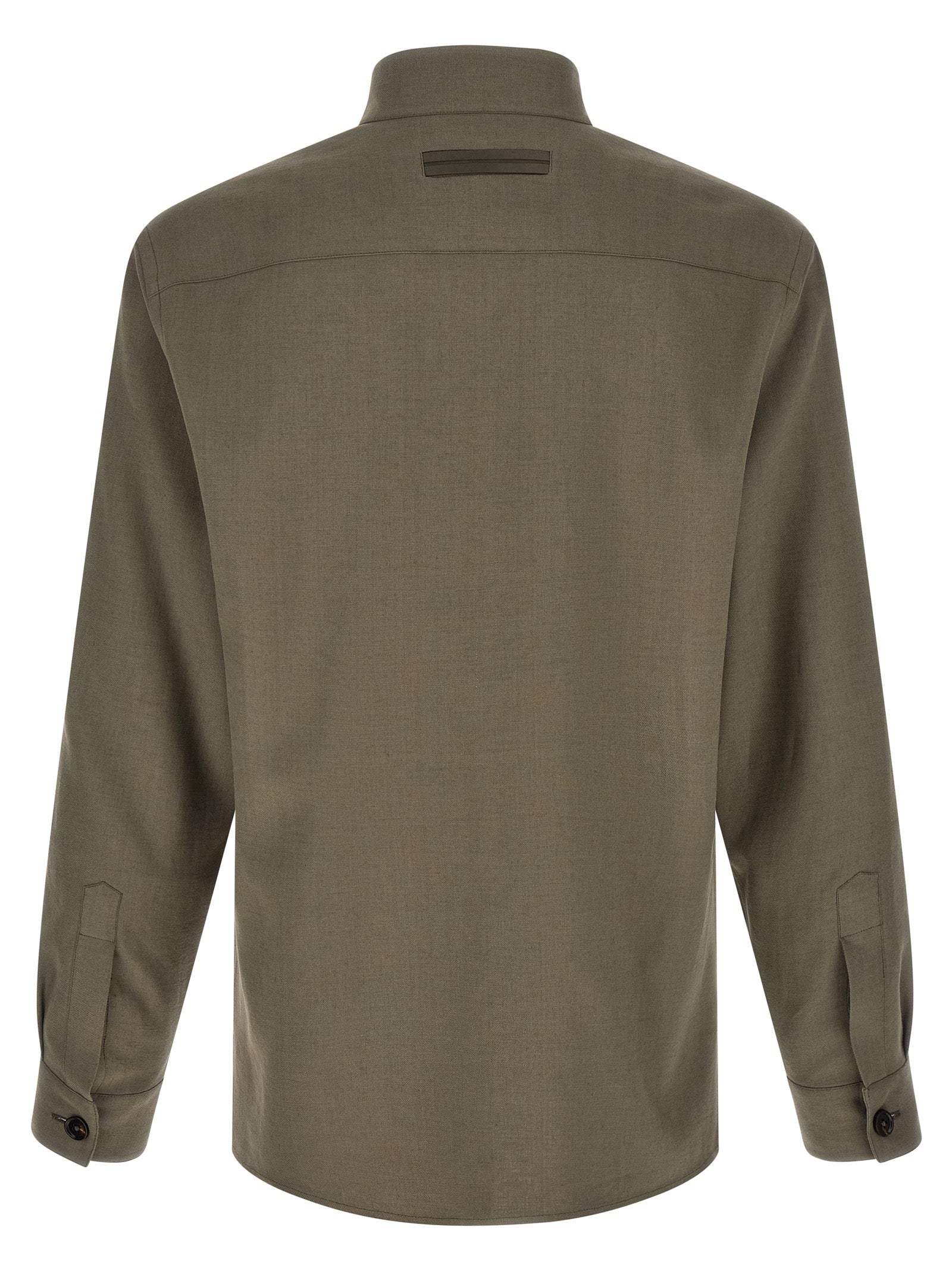 Zegna Oasi Lino Overshirt
