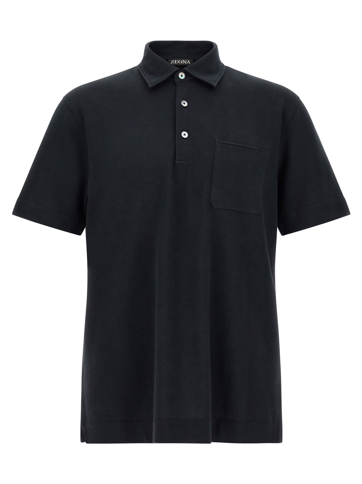Zegna Polo Shirt With Pocket
