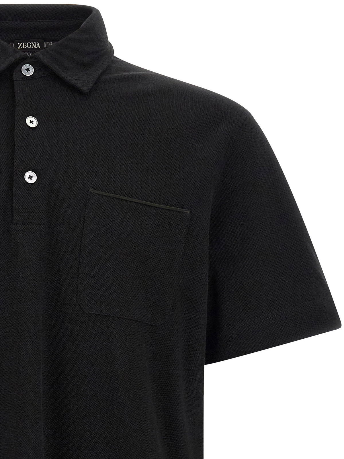 Zegna Cotton Polo Shirt