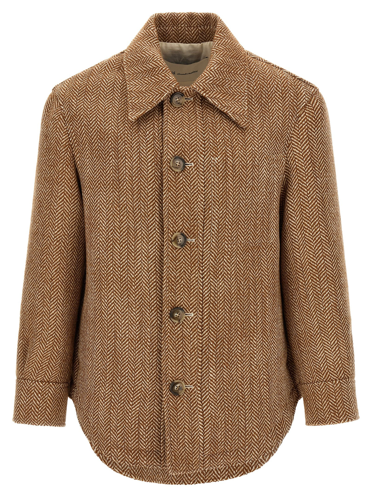Ami Paris Chevron Wool Overshirt