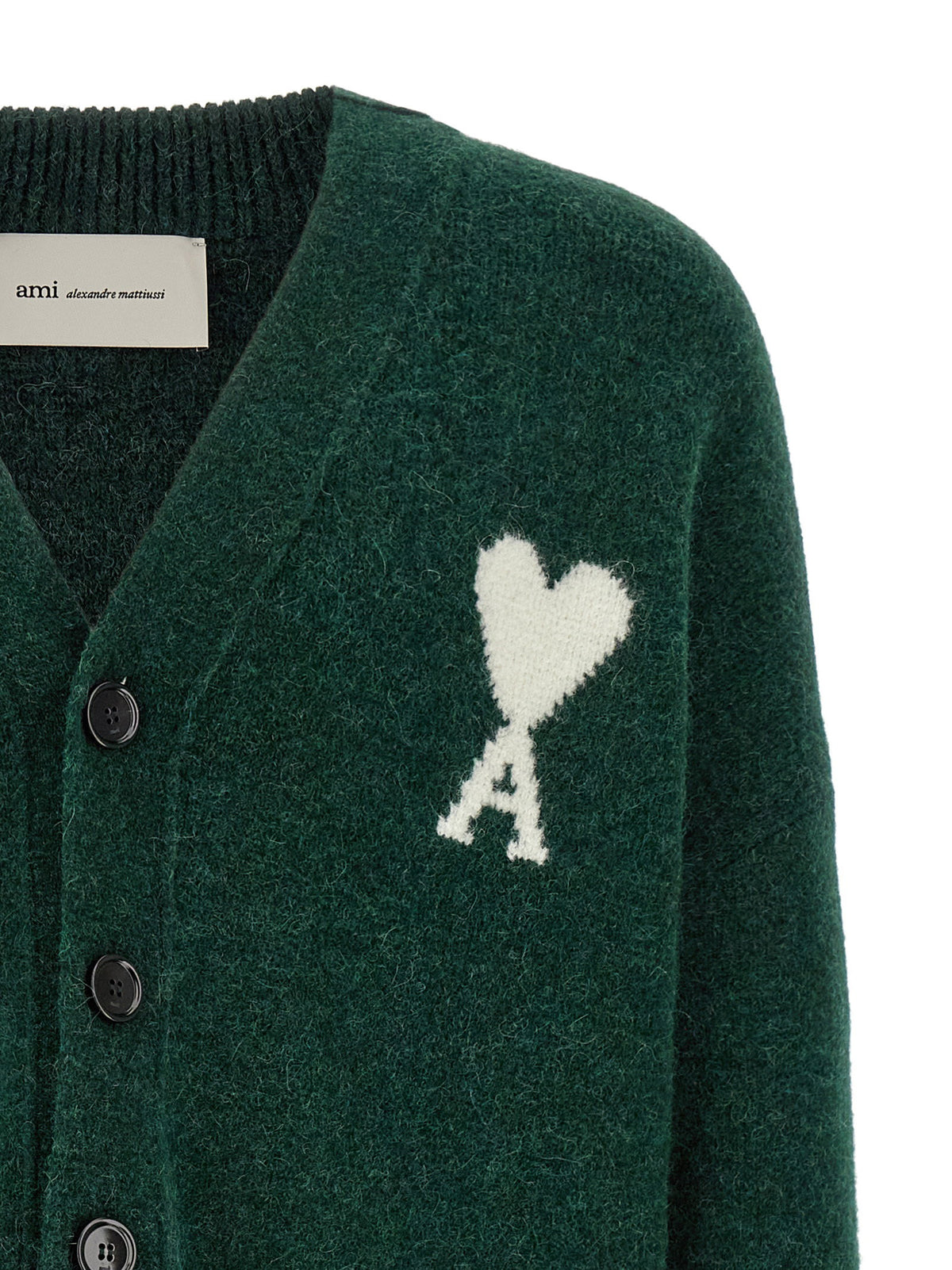 Ami Paris Ami De Coeur Cardigan