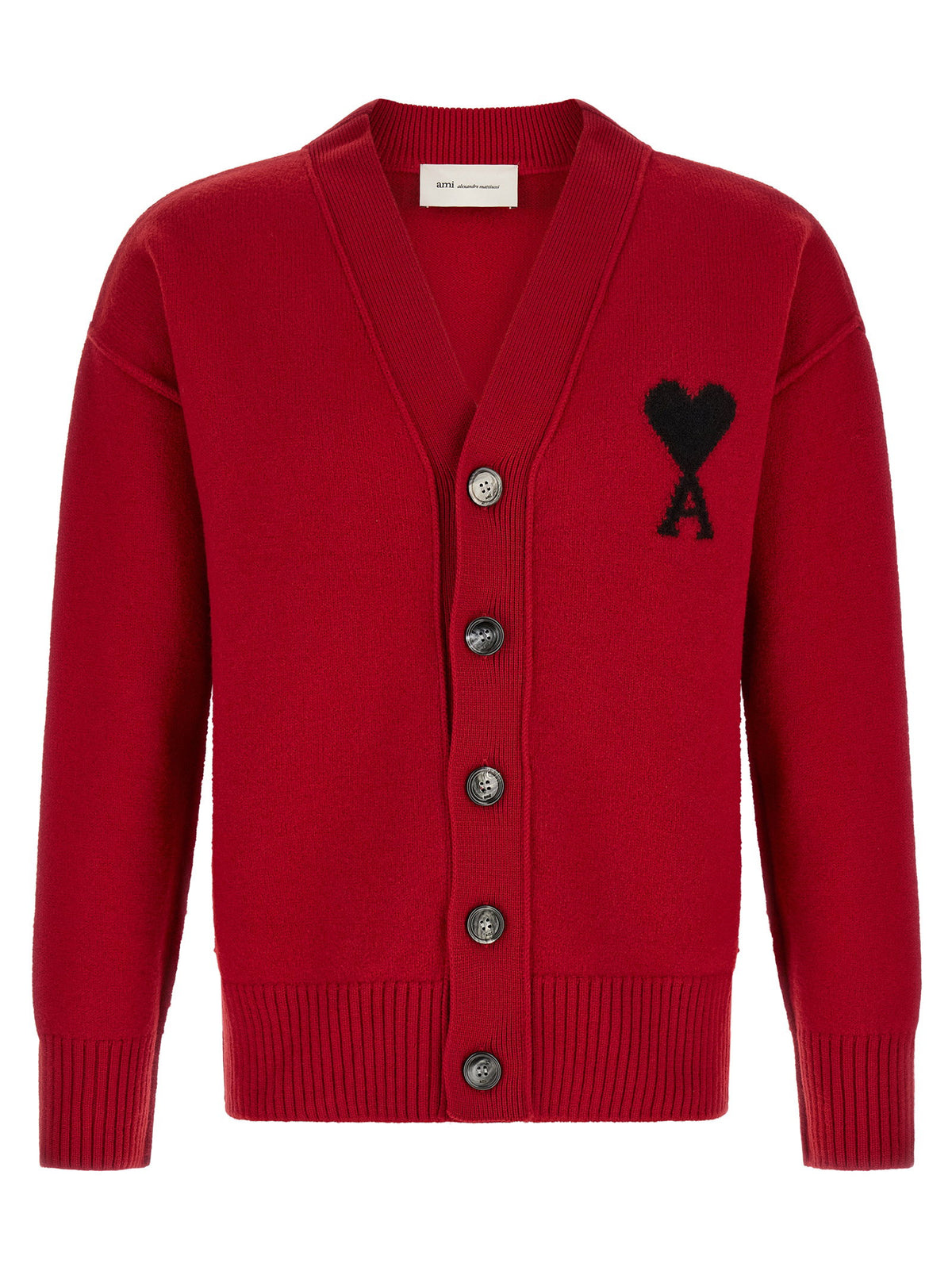Ami Paris Ami De Coeur Cardigan