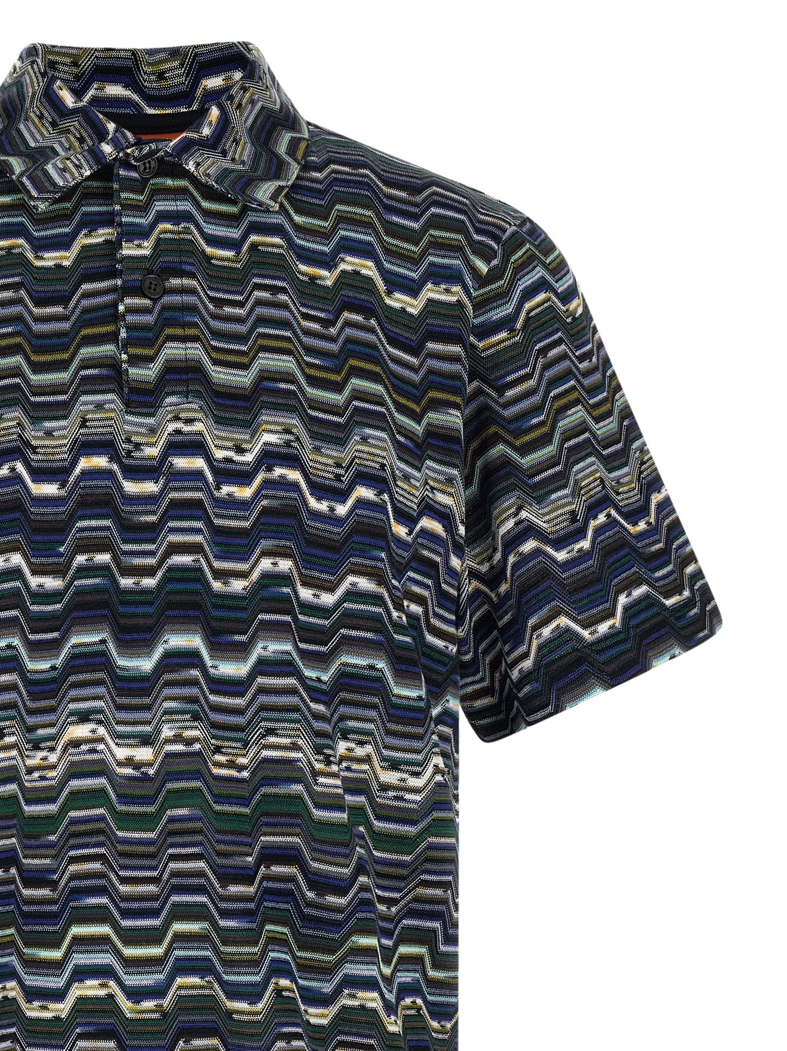 Missoni Zigzag Polo Shirt