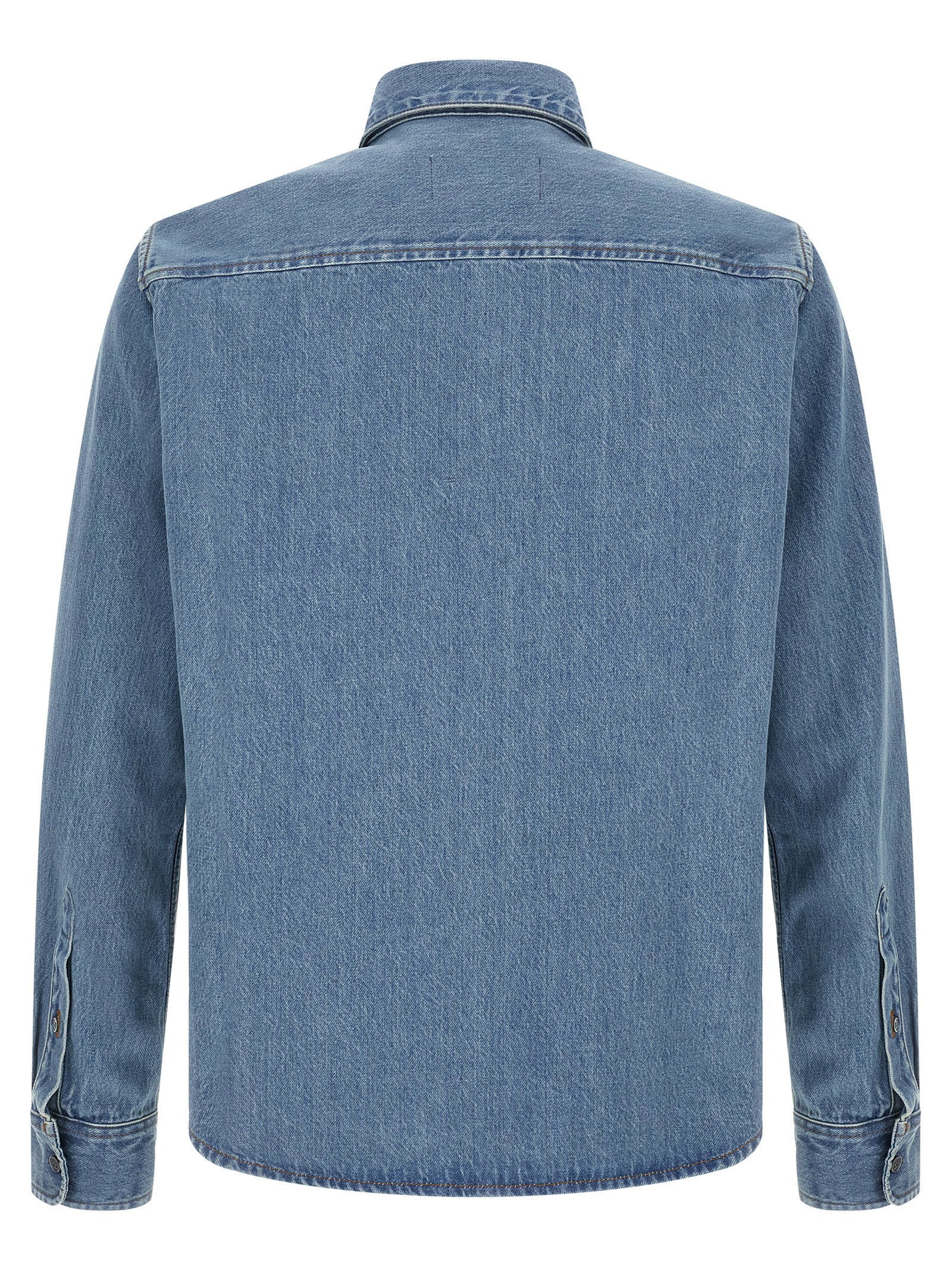 Ami Paris Ami De Coeur Denim Shirt