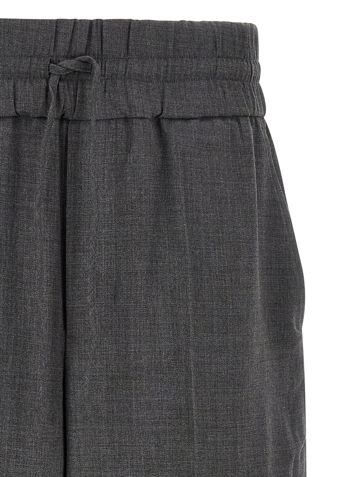 Ami Paris Mélange Wool Pants
