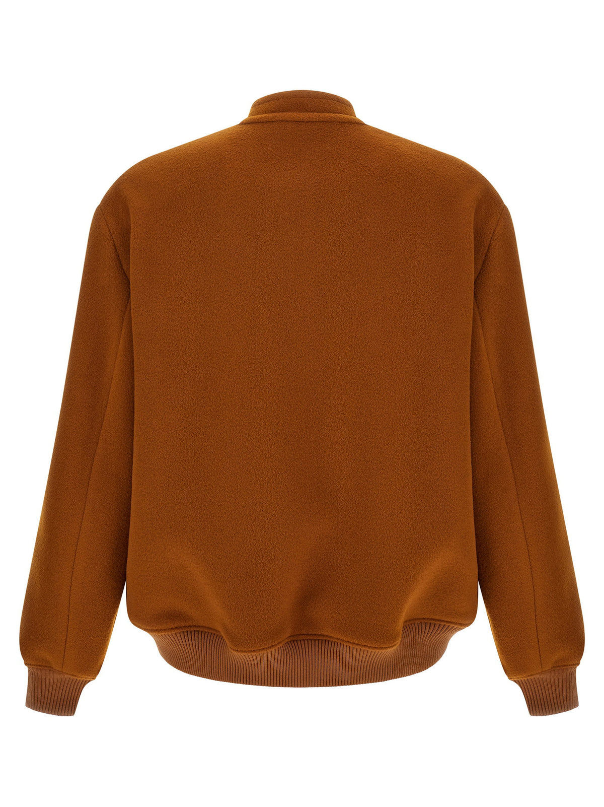 Valentino Garavani Vlogo Orange Bomber Jacket