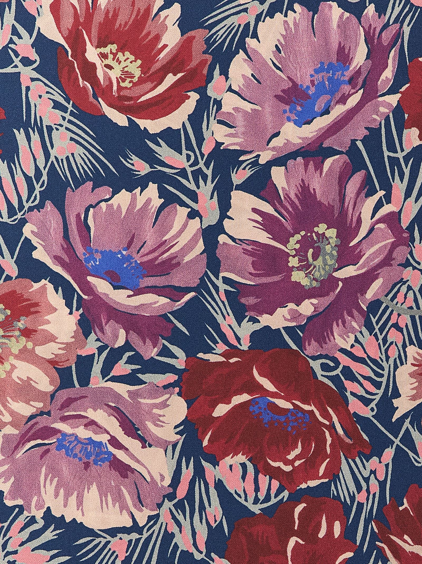 Valentino Garavani Après Lhiver-poppies Scarf