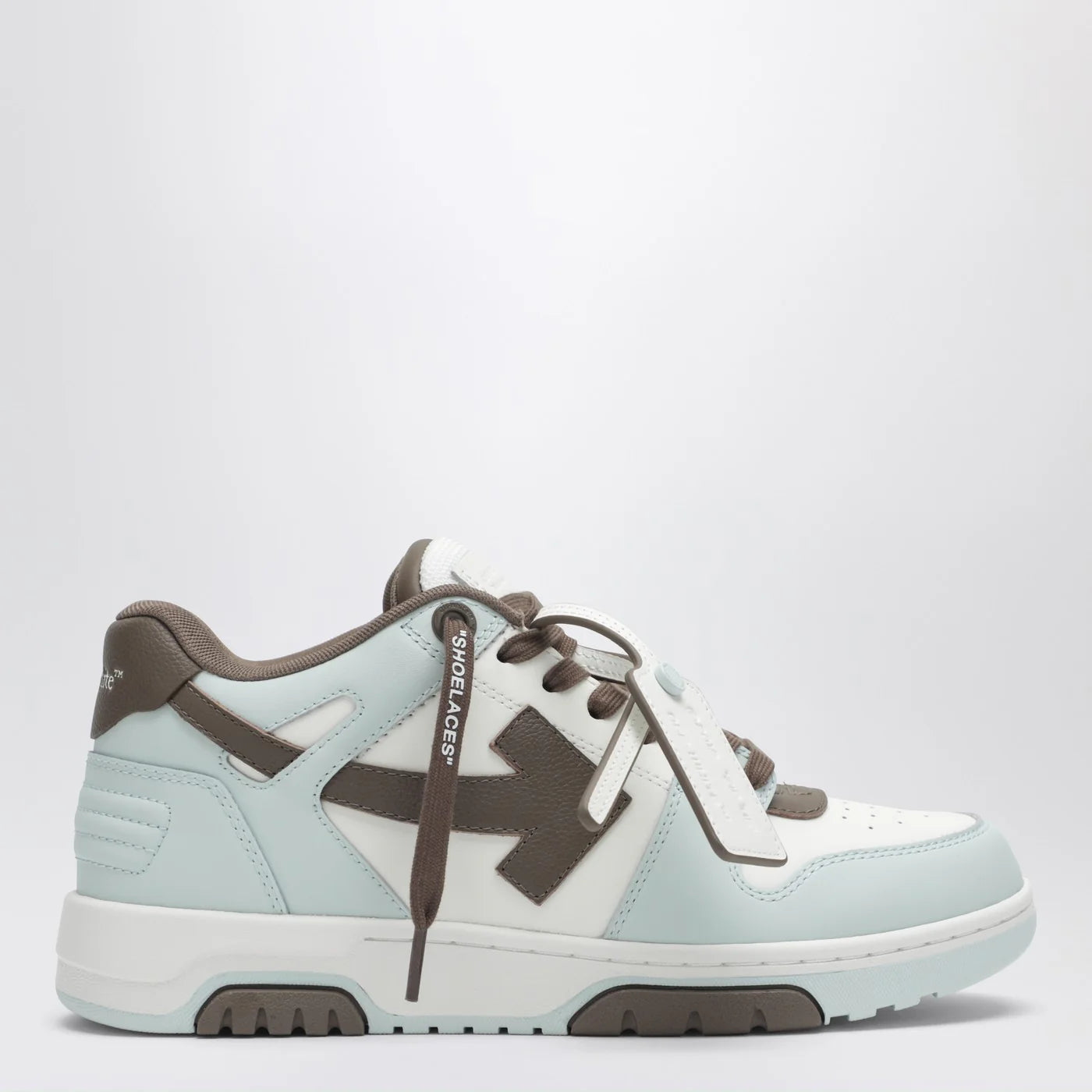 Off White Off-White™ Out Of Office Sneakers white/light blue/brown