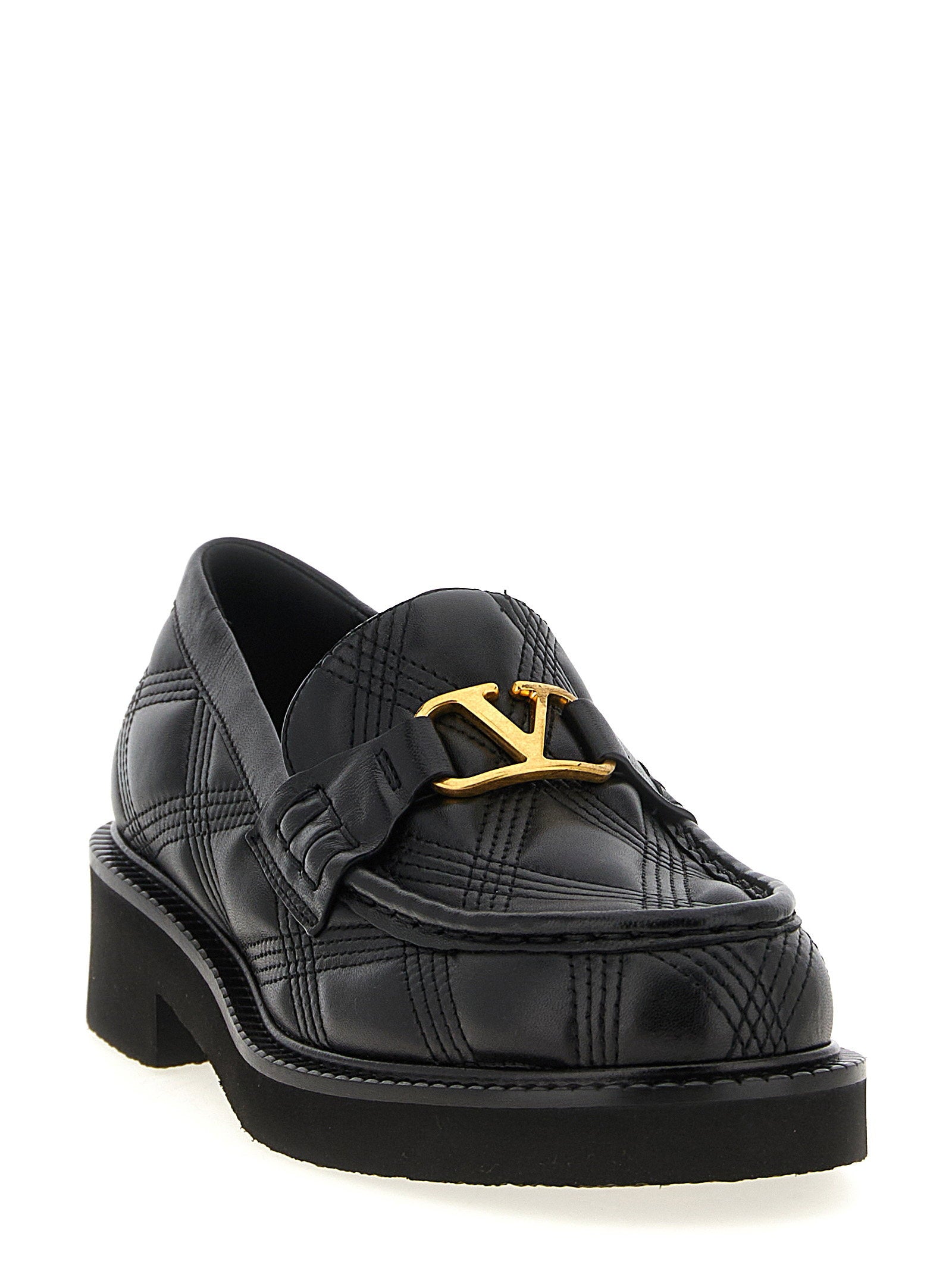 Valentino Garavani Quiltie Loafers