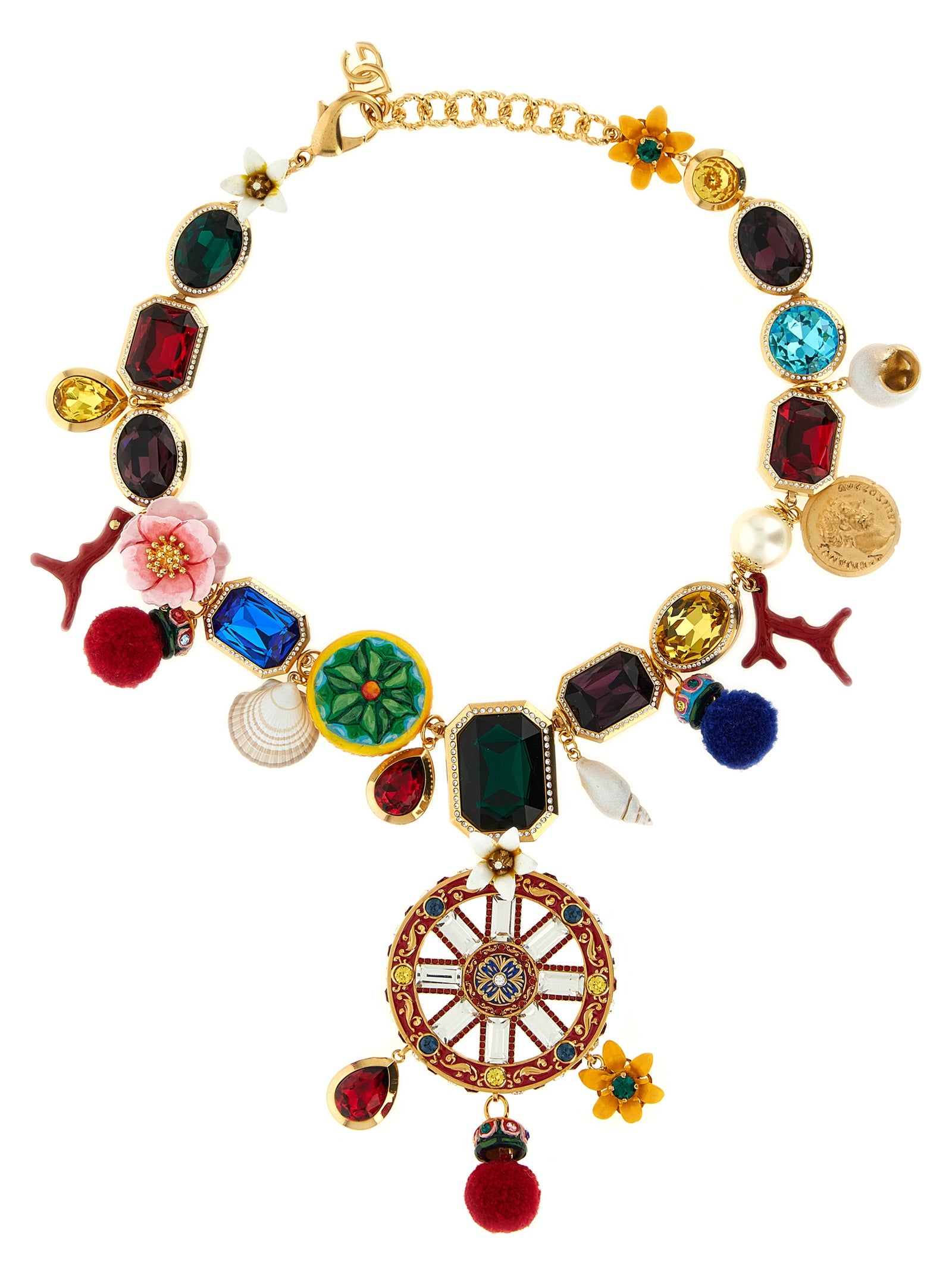 Dolce & Gabbana Ruota Carretto Necklace