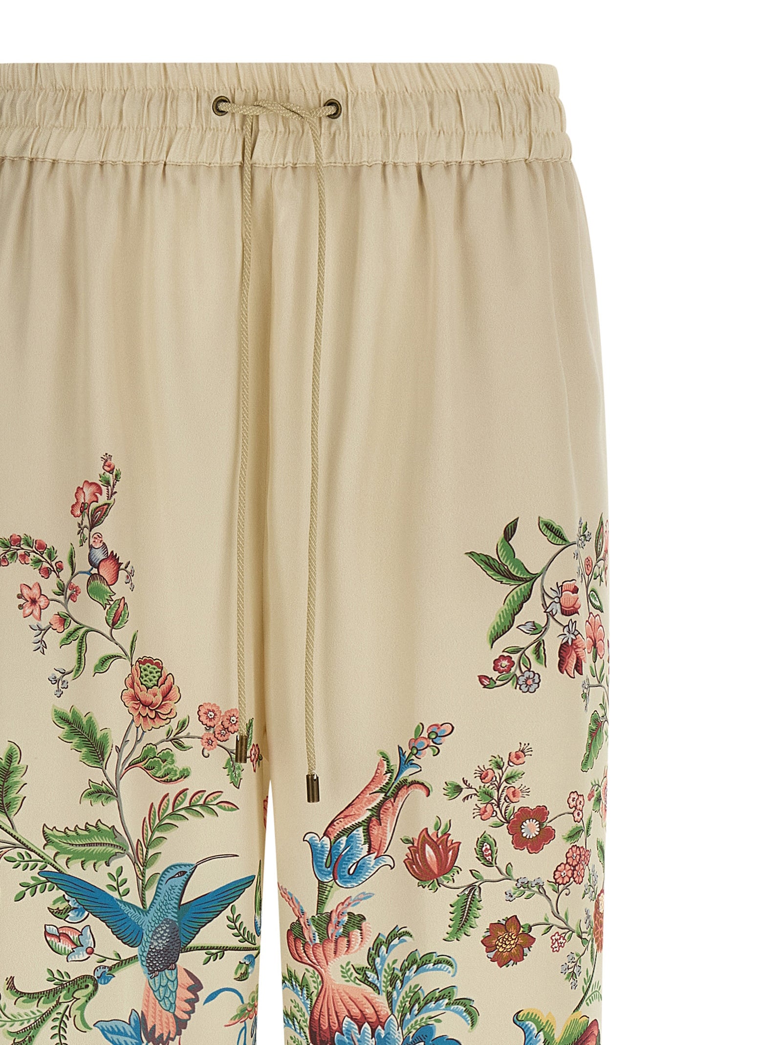 Etro Flora And Fauna Printed Trousers