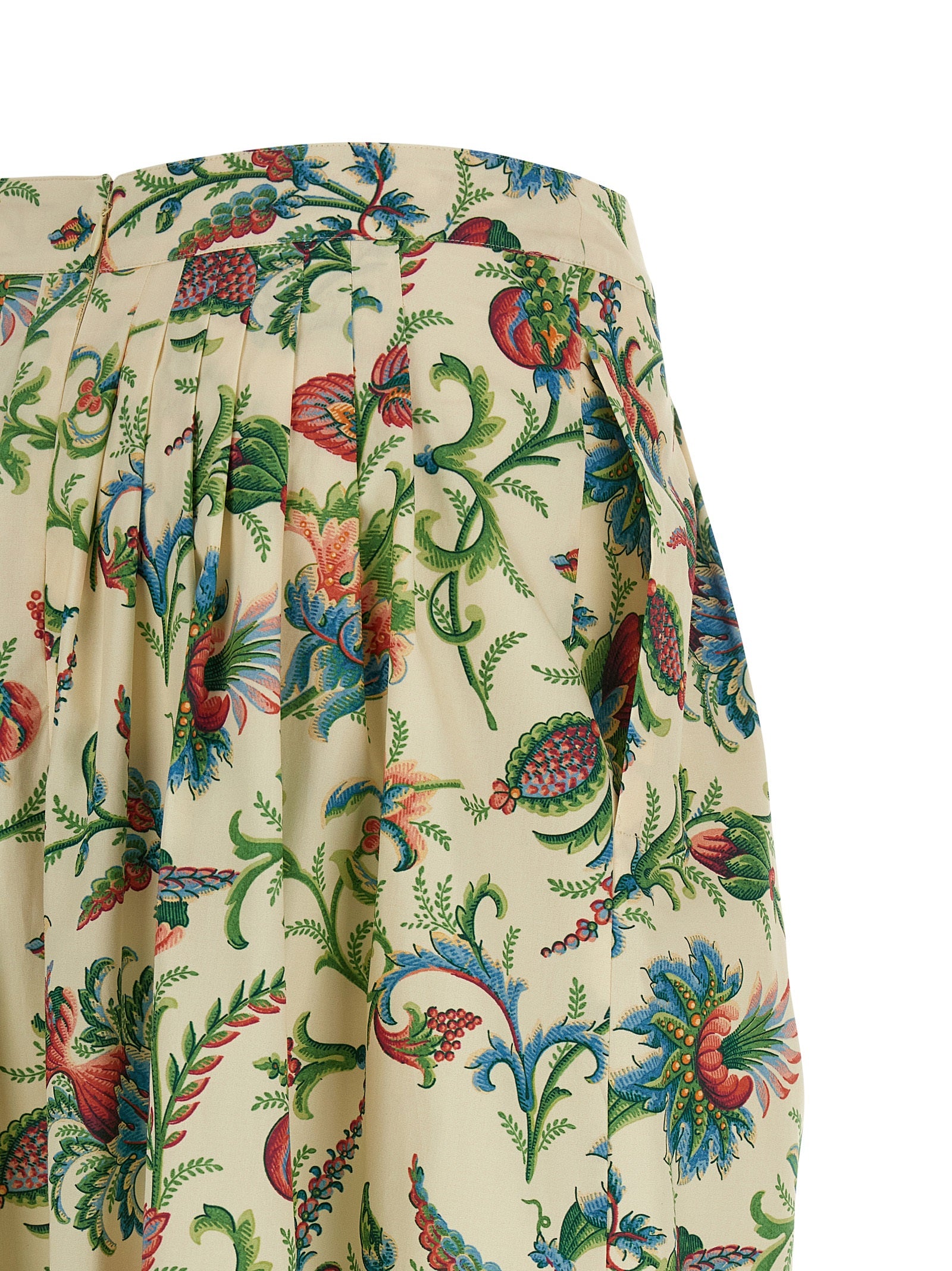 Etro Floral Pattern Skirt
