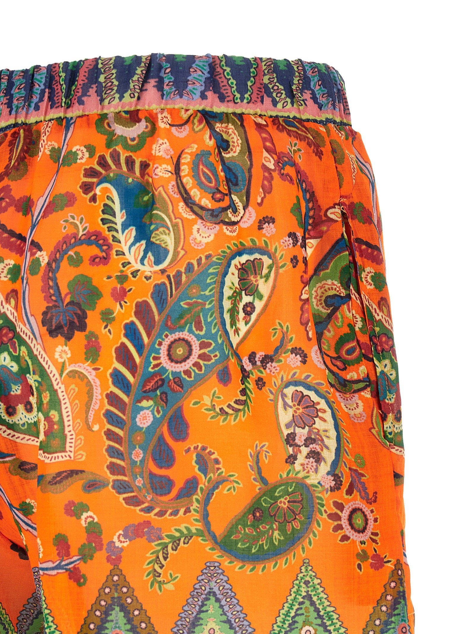 Etro Ramie Shorts