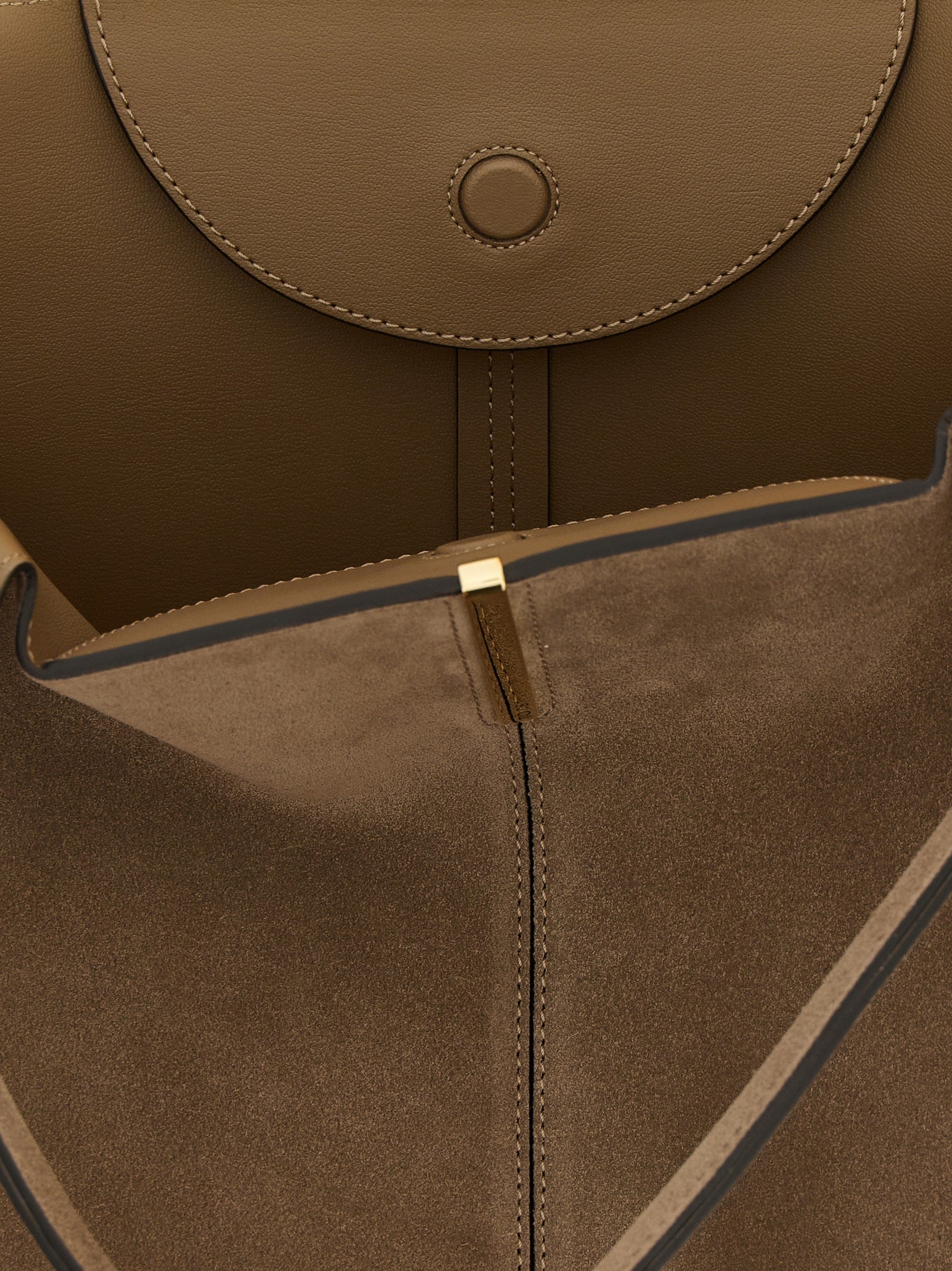 Tod's Small To Medium Suede Shopping Bag