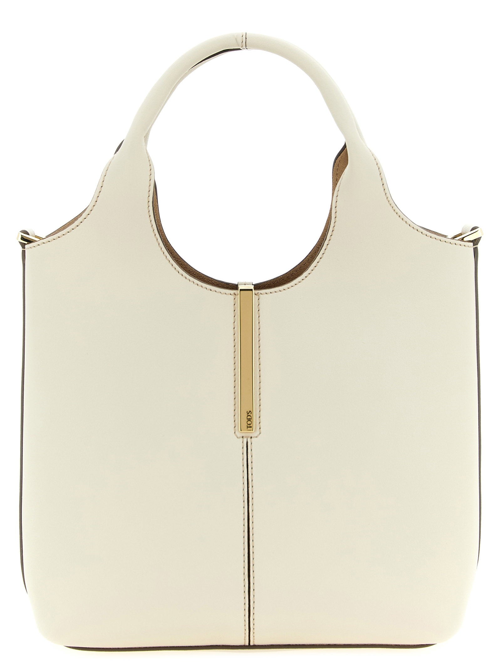 Tod's Mini Metal Plate Shopping Bag