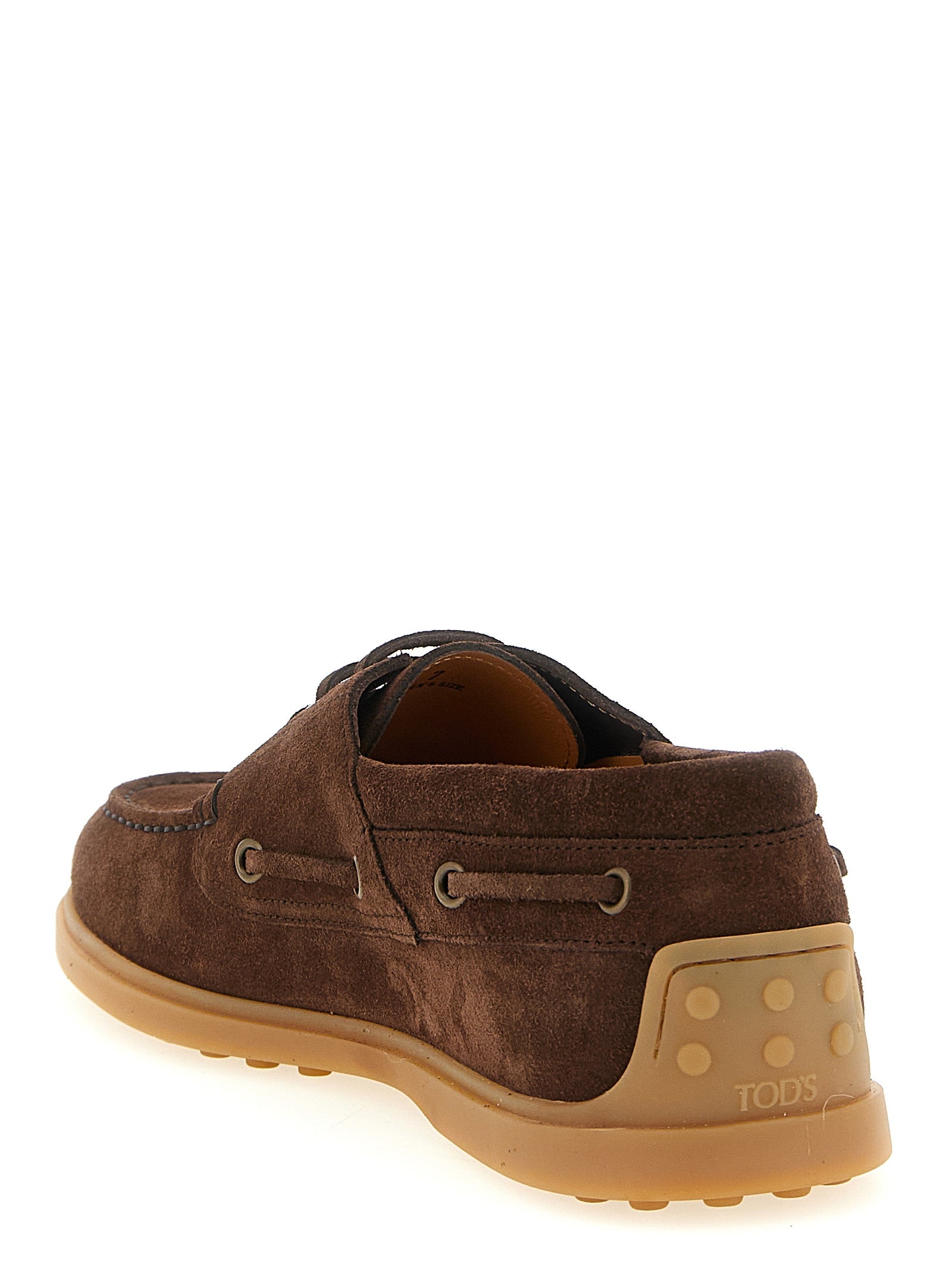 Tod's Suede Boat Shoe