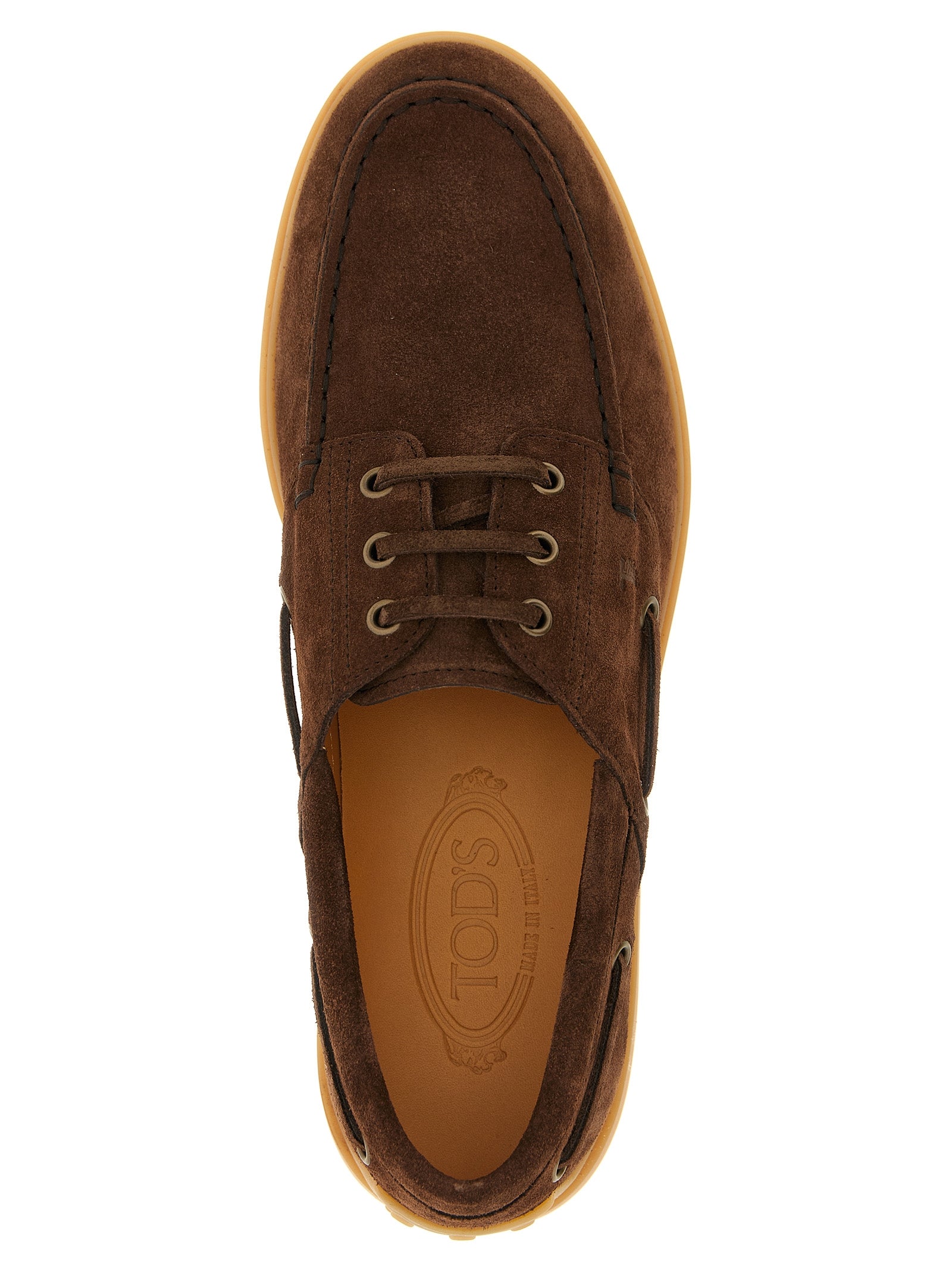 Tod's Suede Boat Shoe