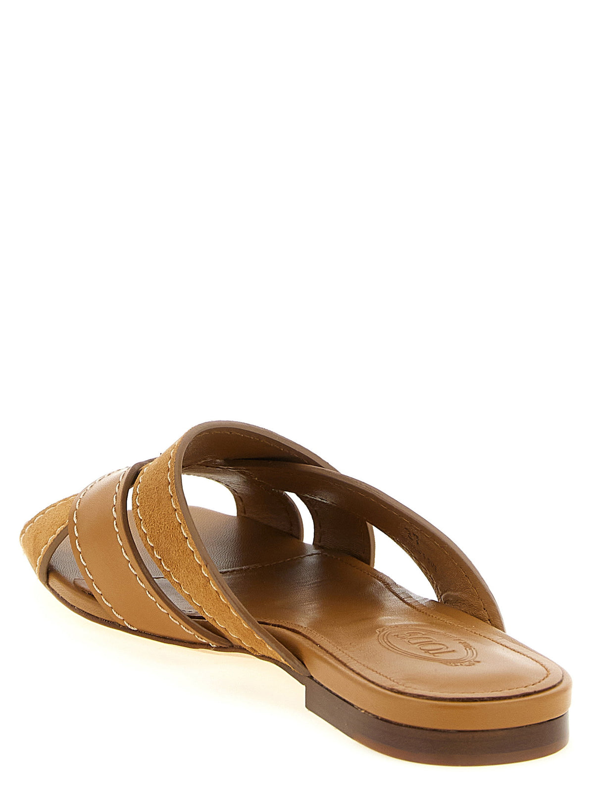 Tod's Suede Leather Sandals