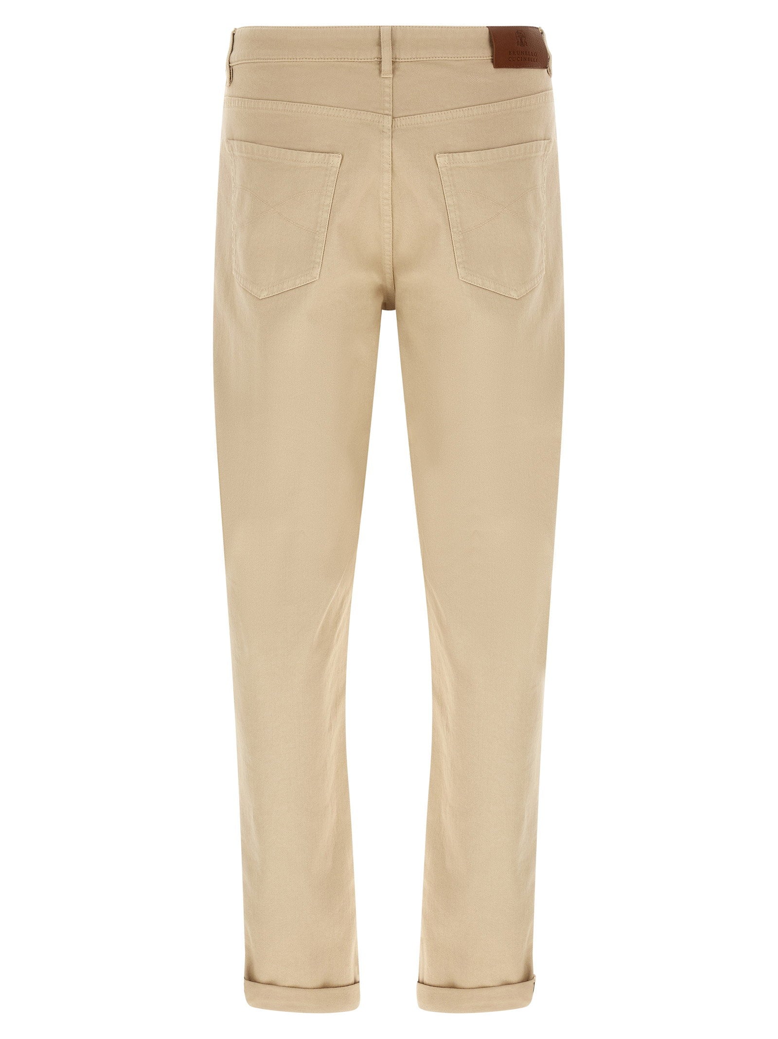 Brunello Cucinelli Coat Of Arms Embroidery Jeans