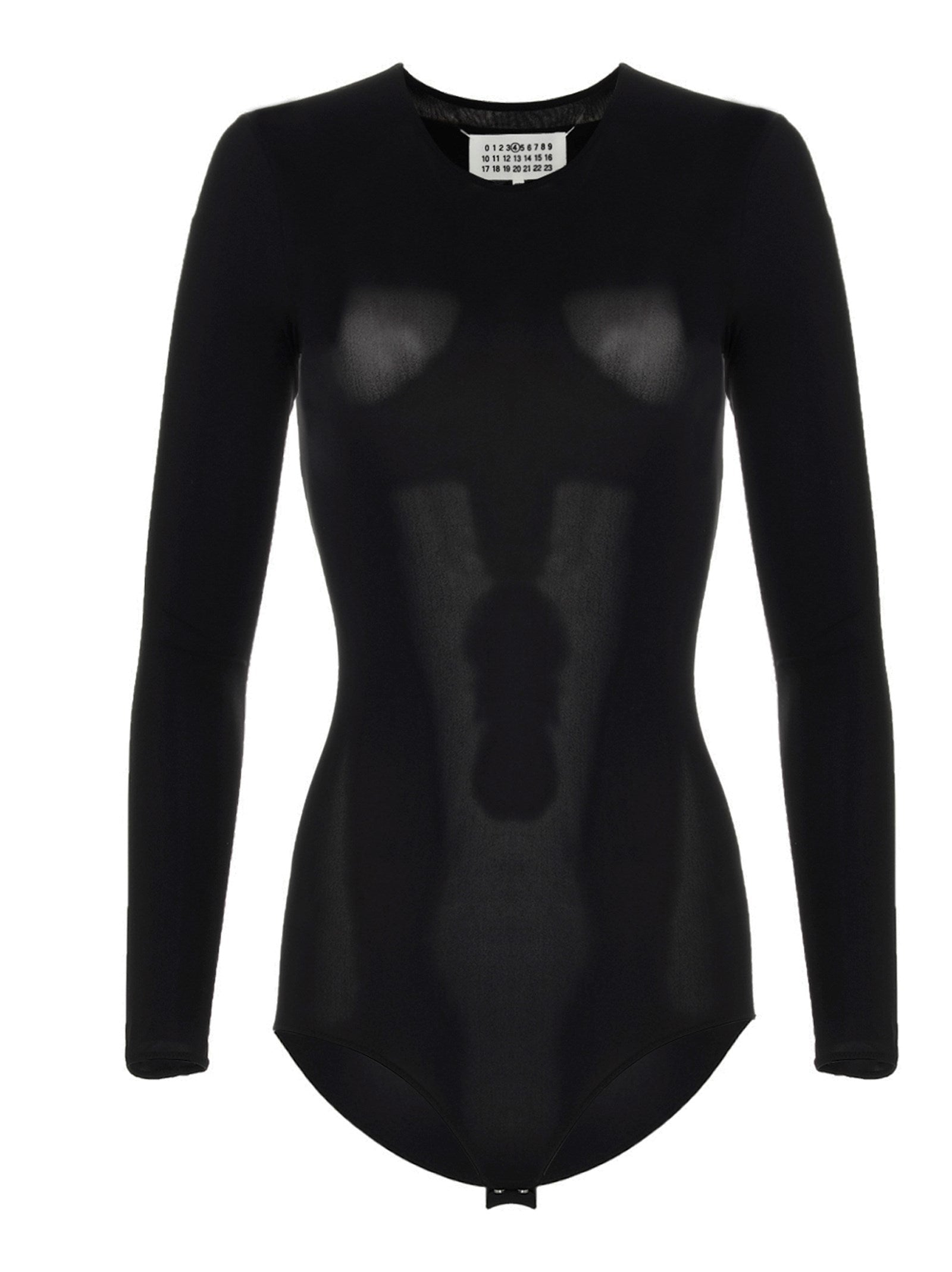 Maison Margiela Long Sleeves Crew Neck Bodysuit