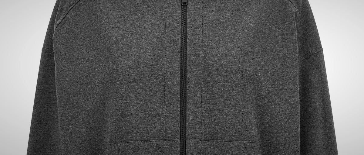Brunello Cucinelli shiny trims hoodie detail
