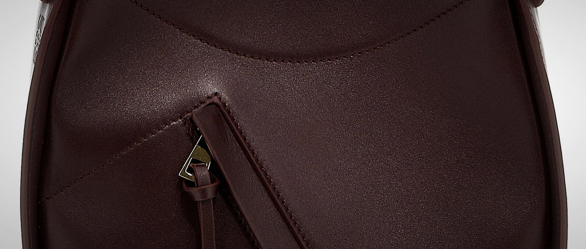 Loewe Hammock Slice crossbody bag detail