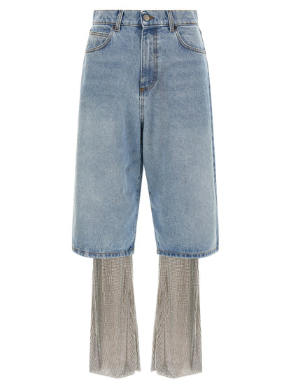 Giuseppe Di Morabito Crystal Jeans + Leggings