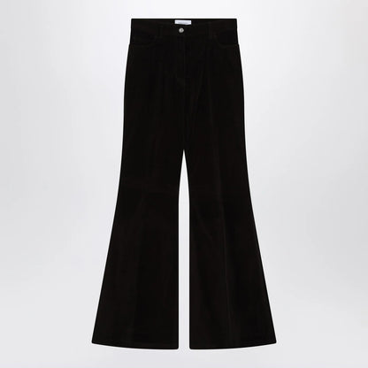 Ferragamo Espresso flared pants