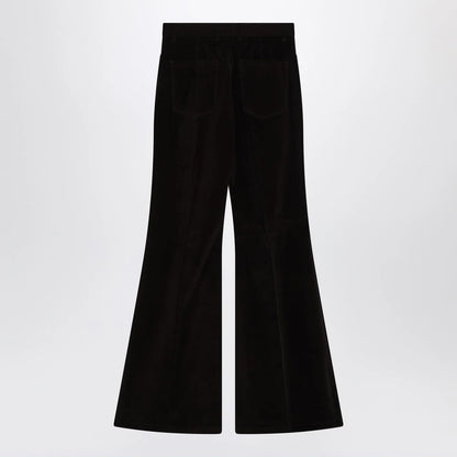 Ferragamo Espresso flared pants