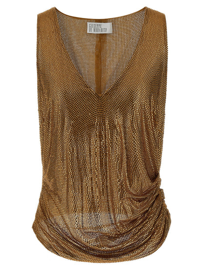 Giuseppe Di Morabito Mesh And Feather Top