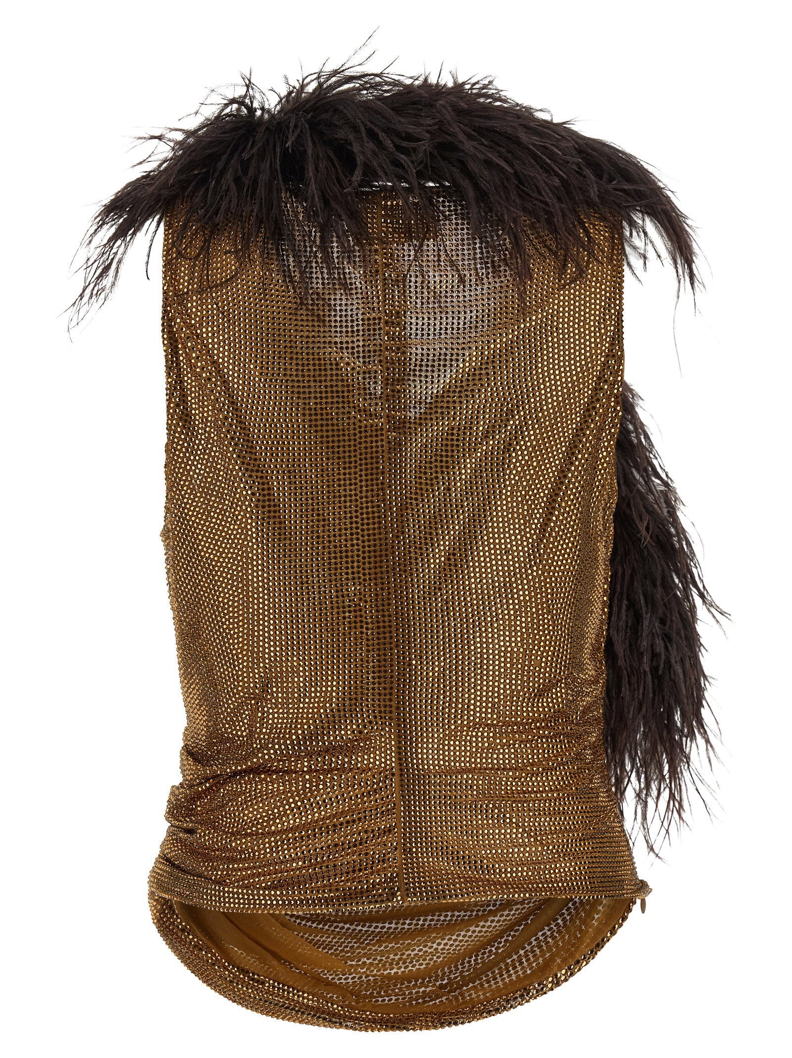Giuseppe Di Morabito Mesh And Feather Top