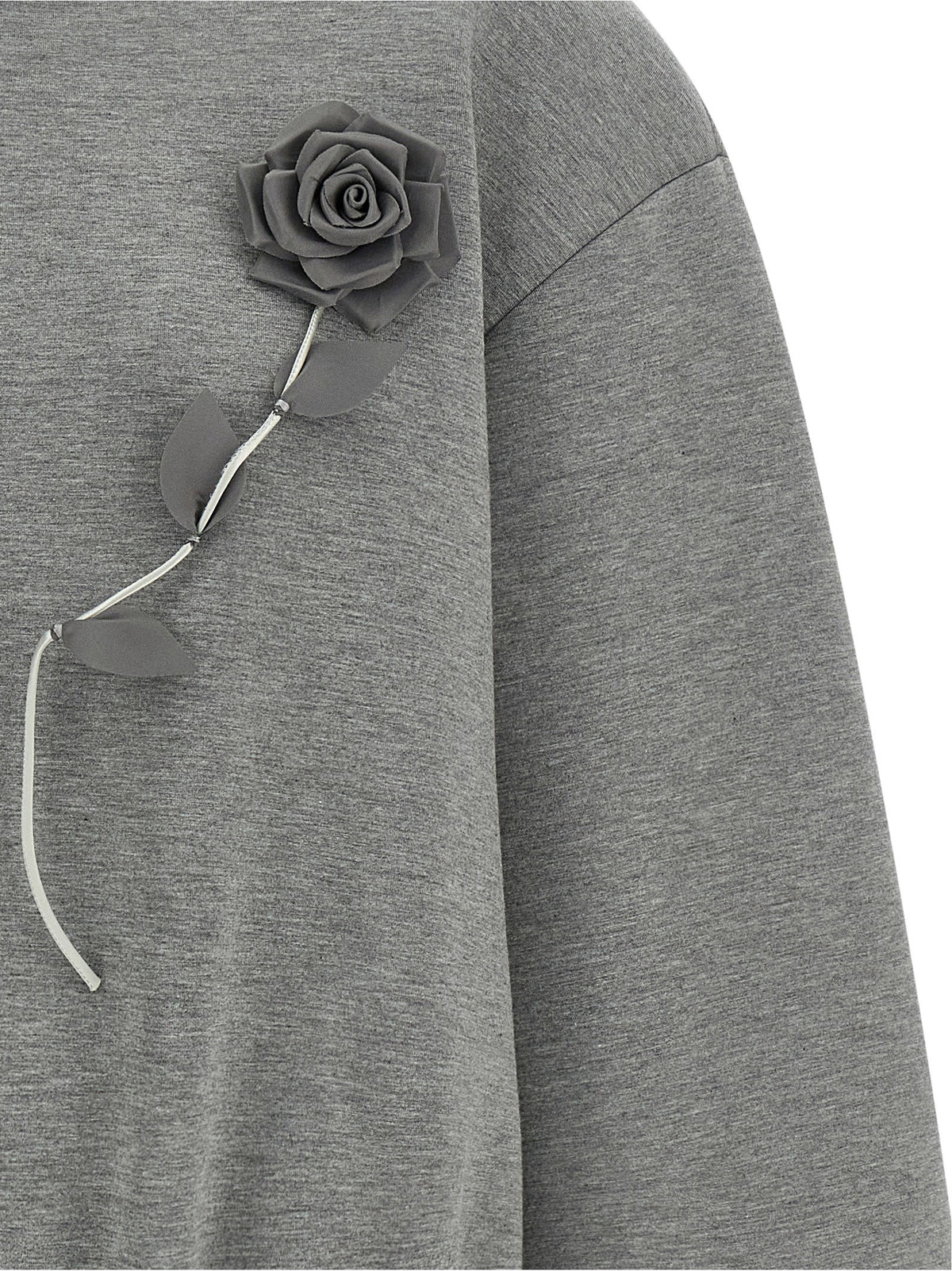Giuseppe Di Morabito Removable Flower Application Sweatshirt
