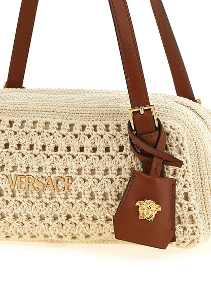 Versace Tag Shoulder Bag