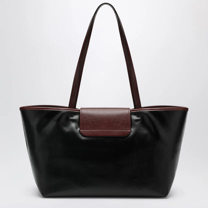 Versace Vivian small shopper in coated canvas