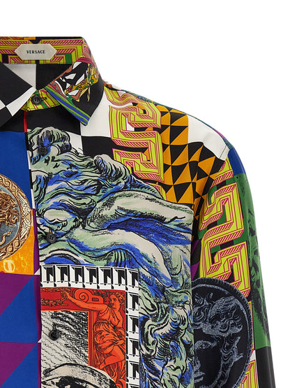 Versace Medusa Collage Shirt