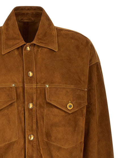Versace Suede Blouson