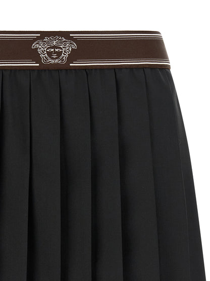 Versace Pleated Skirt
