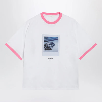 Versace Regular-fit cotton jersey T-shirt with Medusa print