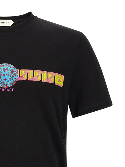 Versace Medusa Print Cotton T-shirt