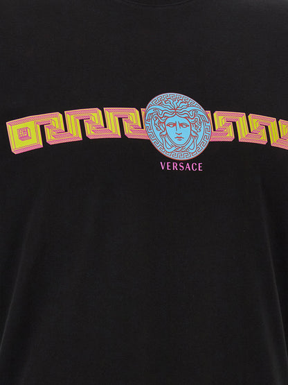 Versace Medusa Print Cotton T-shirt