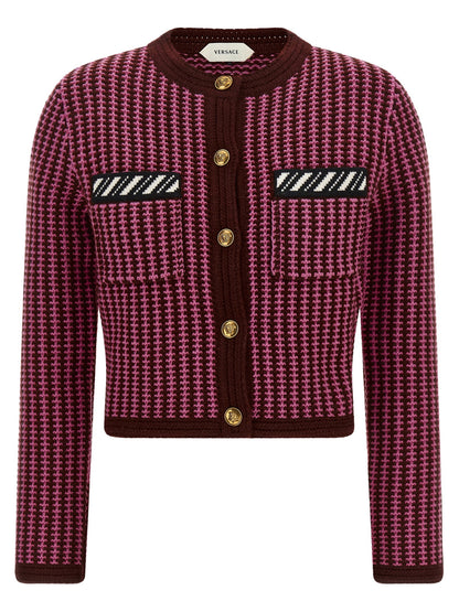 Versace Crochet Cardigan