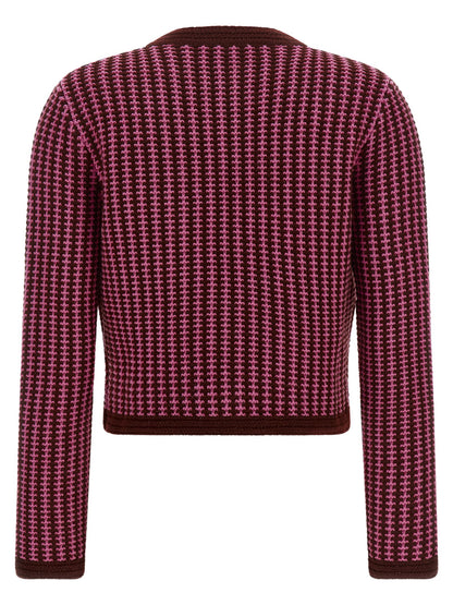 Versace Crochet Cardigan