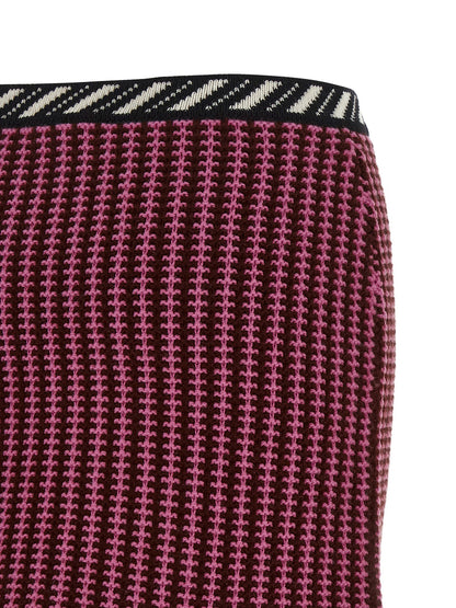 Versace Crochet Knit Skirt
