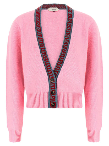 Versace Wool And Cashmere Cardigan