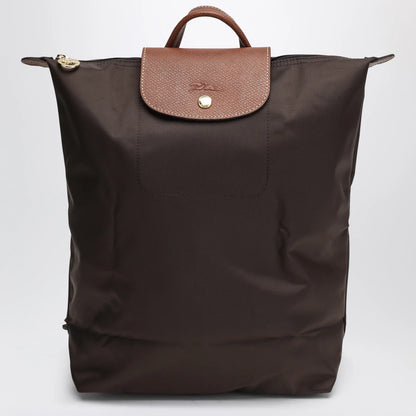 Longchamp M Le Pliage Original moka backpack